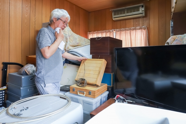 ゴミ屋敷の遺品整について